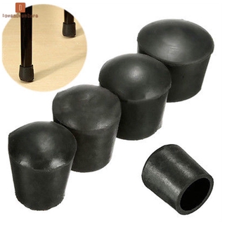 LV 4Pcs/Set Rubber Protector Caps Anti Scratch Cover for Chair Table Furniture Feet Leg