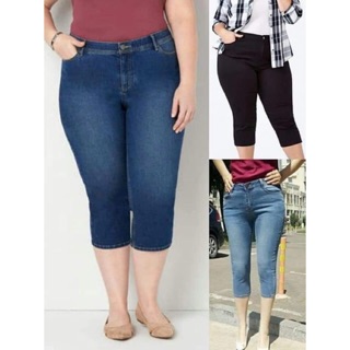 Bangkok Women's Denim Tokong High waist Maong Plus size Big size 4 Color Jeans