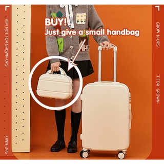 Luggage women's small trolley case student high-quality suitcase 20/24 inch mute universal wheel