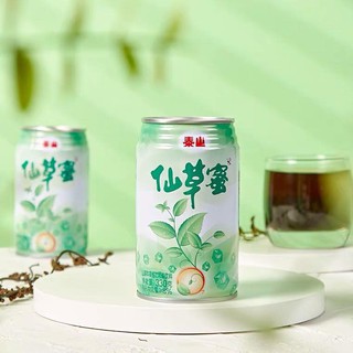 EGOS Imported Food Taishan Grass Jelly Drink 330ml Gulaman Herbal Tea Healthy Refreshing