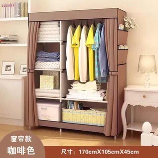 ✓▩✎KM-105 Fashion Multifunction Cloth Wardrobe Storage Cabinets