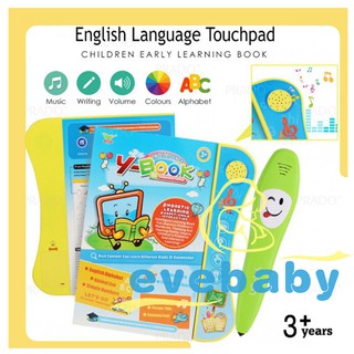 EVEbaby Y-BOOK Pronunciation Speaking Learning Book with Pen for Kids (Battery-operated)