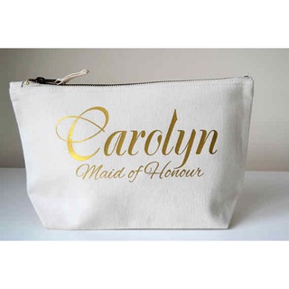 Clutches & Wristlets❉✠▧Personalized Customized Large Vanity Pouch Make up Kit Wedding Souvenir Givea (1)
