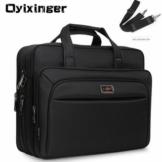 briefcaseLarge Capacity Men Single Shoulder Bag 14" 15" 16 Inches Travel Bag Men's casual fashion Ha