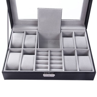 8 Grids Watch Storage Organizer Box Ring Collection Boxes (5)