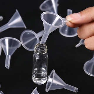 1PCS Plastic Small Funnel For Perfume Liquid Essential Oil Filling Empty Bottle Packing Tool 3cm 5cm