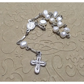 Palawan pearl mini rosary with round case freshwater pearls