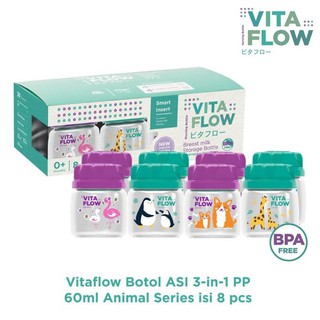 Vita Flow Bottle Of 60ml Animal Series - Vitaflow 60 ml Contents 8 pcs