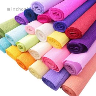minzhon1 1 Roll Florist Love Party Decoration Crepe Paper Flower Wrapping Gifts Supplies