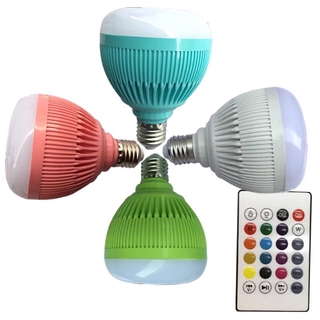 Led Music Bulb With Speaker And Remote