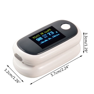 Rechargeable USB Finger Clip Fingertip Pulse Oximeter Heart Rate PI SpO2 Monitor (7)