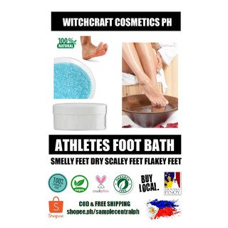 WC Medicated salt bath for athlethes foot fungus etc