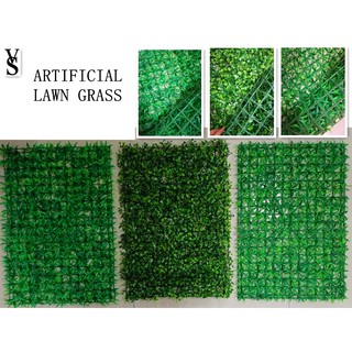 [VS] ARTIFICIAL LAWN GREEN GRASS RECTANGULAR SHAPES 40x59CM (1)