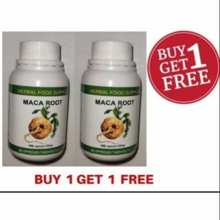 Maca root Herbal 100Capsules Buy 1 Get 1 Free