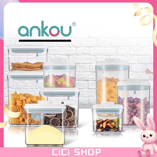 CiCi Food Storage Box Ankou Air Tight Milk Powder Container With Scraper Milk Storage