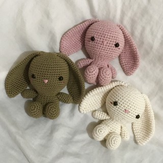 Crochet Bunny Stuffed Toy (Amigurumi) (1)