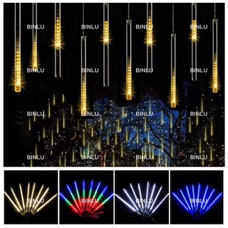 LED meteor shower curtain rain christmas lights,waterproof tubes light,50cmX3m,ICC,BINLU