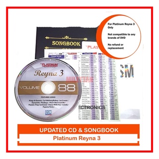 Reyna 3 Songbook with full Songlist & Updated CD VOL89 (1)