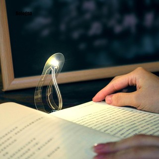 【Readystock】Creative LED Ultra-slim Mini Bookmark Light Bending Book Reading Nightlight