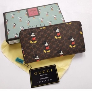wallet for women GG Mickey wallet high quality w/box at dustbag large