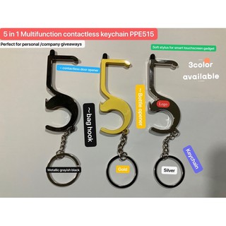 Multifunction contactless keychain 5in1 PPE 515