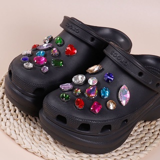 Multicolor Crystal Jibbitz Gems Crocs Charms for Ladies Jibbitz Crocs Accessories Set