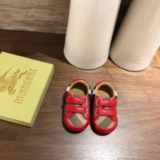 [ready stock] burberry Summer Tassel Baby Girls Boys Sole Shoes for 1-3 yrs