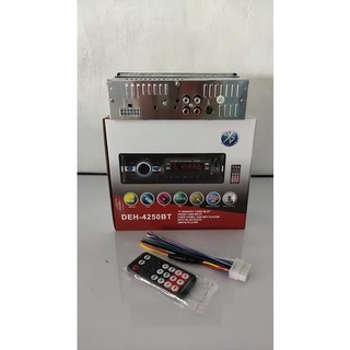 Car stereo∏✸✚1 DIN CARS STEREO with AM/FM/USB/BLUETOOTH DEH-4250BT