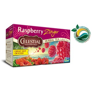 Celestial Raspberry Zinger Herbal Tea Caffeine Free