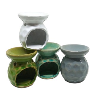 ZIYANG Ceramic Oil Candle Burner (025) Aroma Lamp And Wax Melted/ Relaxing & Refresh Effect