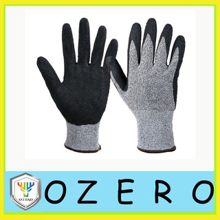 Ozero Cut-proof gloves level 5 HPPE dipping glue for garden gloves
