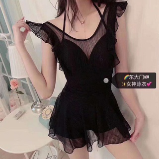 High End Trend Korea Swimsuit Women's 2021 New Hot Style Sexy Conservative Swimsuit c1008