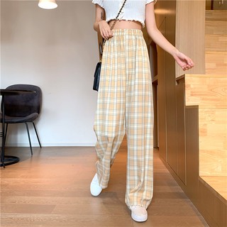 All About Bags Summer Baggy Pants Checkered Lounge Wear Pants Checkered Comfy Pants (3)
