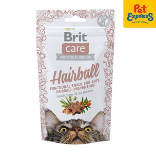 Brit Care Cat Snack Hairball Cat Treats 50g (1)