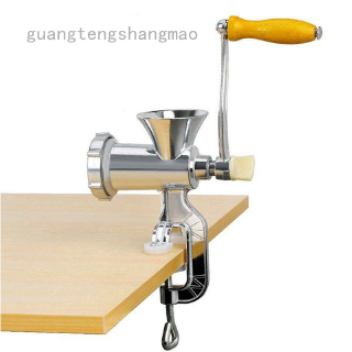 guangtengshangmao Manual Meat Grinder & Sausage Noodle Handheld Making Gadgets Mincer Maker Crank
