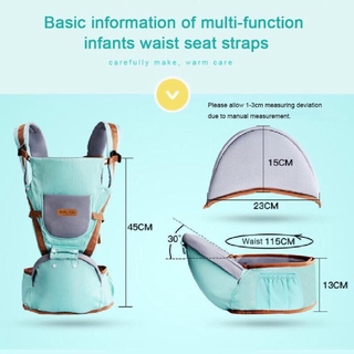 Baby Carrier Infant Backpack Waist Stool Baby Hip Seat (7)