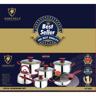 Kaisa villa 12pc stainless steel induction cookware (3)
