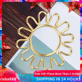 10pcs Sunflower Shape Paper Clips Bookmark Marking Document Organizing Clip Stationery Supplies for