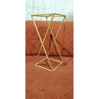 DOUBLE SIDE X- STYLE METAL PLANT STAND