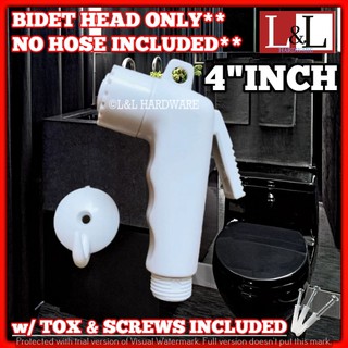 0609 1PCS PVC Bathroom Handheld Bidet Head Sprayer Toilet Bidet Spray Bathroom (HEAD ONLY)