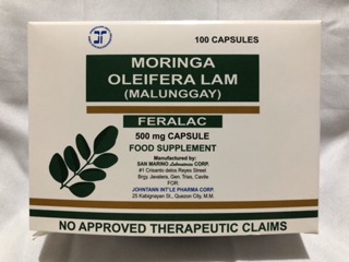 FERALAC Malunggay/Moringa Supplement 500mg (1)