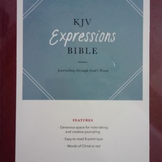 King James Bible-KJV Expressions Bible with space for writing (1)