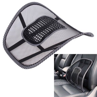 【Ready Stock】✎❖[JUDA]Mesh Lumbar Lower Back Support Car Seat Chair Cushion Pad Massage Ventilated Ba