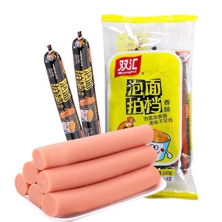 ShuangHui Sausage Instant Noodles Best Partner Ready To Eat 240g/pack 8pcs 30gram Each