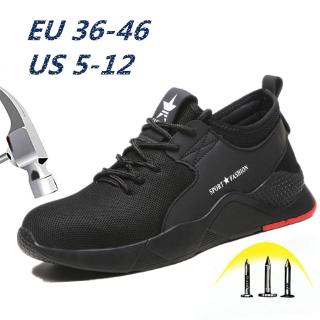 Fashion Safety Shoes Unisex Work Shoe Breathable Sports Shoe (1)