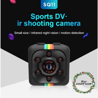 SQ11 Mini Camera 1080P HD Night Vision spy Sports Camcorder Mini DV DVR Video[TECH]