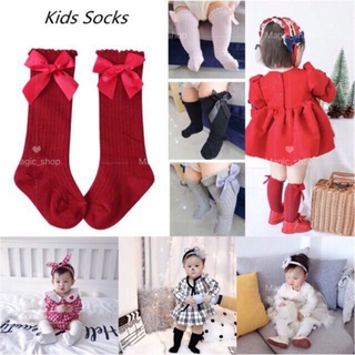 Kangraoomom New Kids Toddlers Girl Knee High Long Baby Socks
