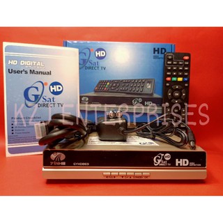 Gsat HD IRD Box Only. with 1 month free load.