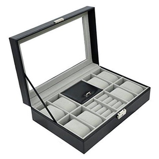 storage boxshoe box storagebox℗▧✼8 Grids Watch Storage Organizer Box Ring Collection Boxes (1)