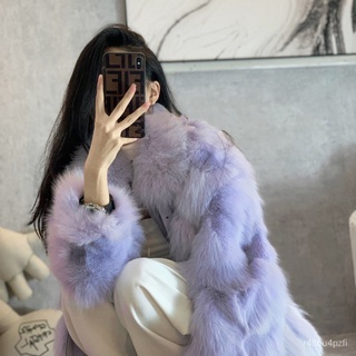 Graceful and Fashionable Fur Imitation Fox Fur Fur Dress New Fur Korean Coat Women's Furry Top JPwm